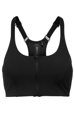 Sujetador deportivo cremallera sujeci&oacute;n alta