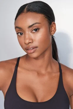 Sujetador deportivo 4D STRETCH negro animal print