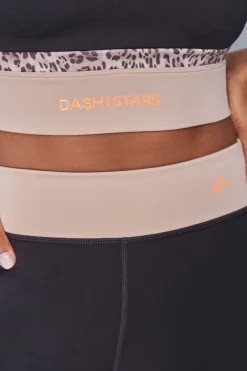 Sujetador deportivo 4D STRETCH negro animal print