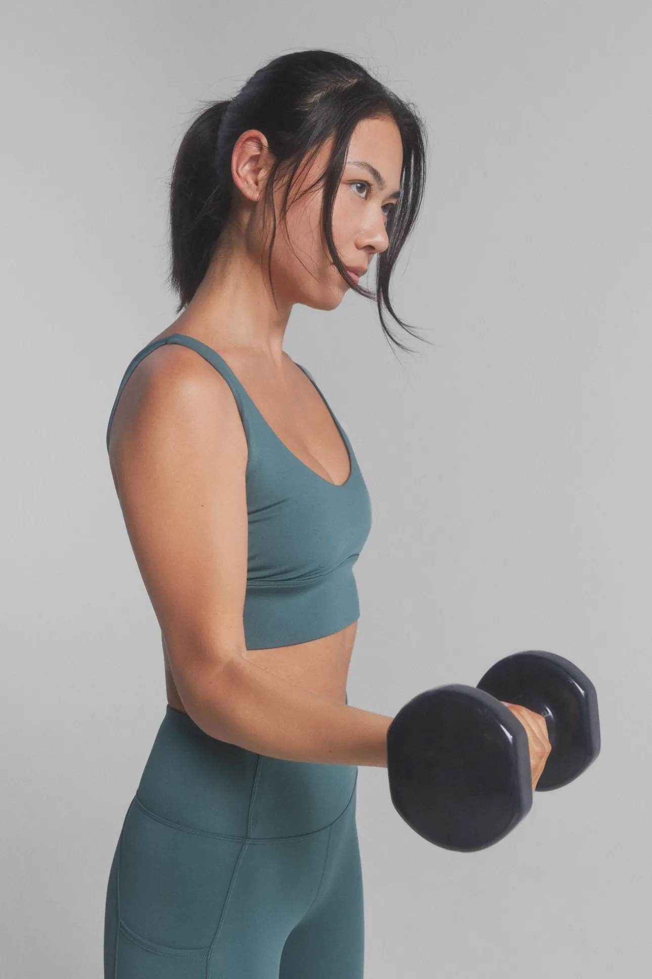 Sujetador deportivo 4D Stretch verde