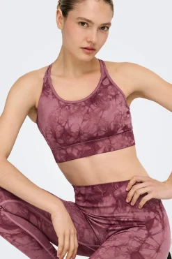 Sujetador deportivo Seamless tie dye