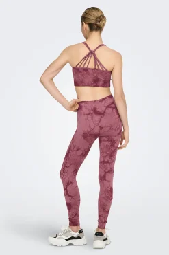 Sujetador deportivo Seamless tie dye