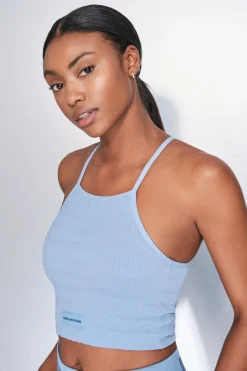 Sujetador deportivo SEAMLESS COMFORT smock azul