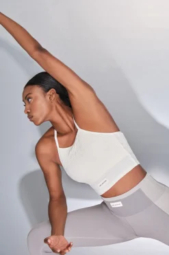 Sujetador deportivo SEAMLESS COMFORT smock blanco