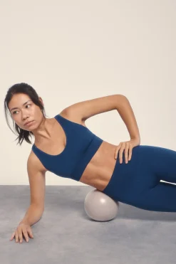 Sujetador deportivo SEAMLESS COMFORT azul marino