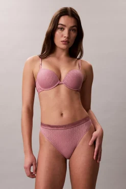 Sujetador push-up aros estampado