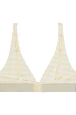 Sujetador triangular rayas