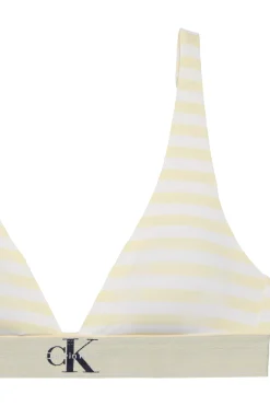 Sujetador triangular rayas