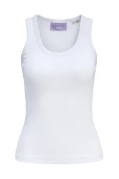 Top canal&eacute; sin mangas el&aacute;stico