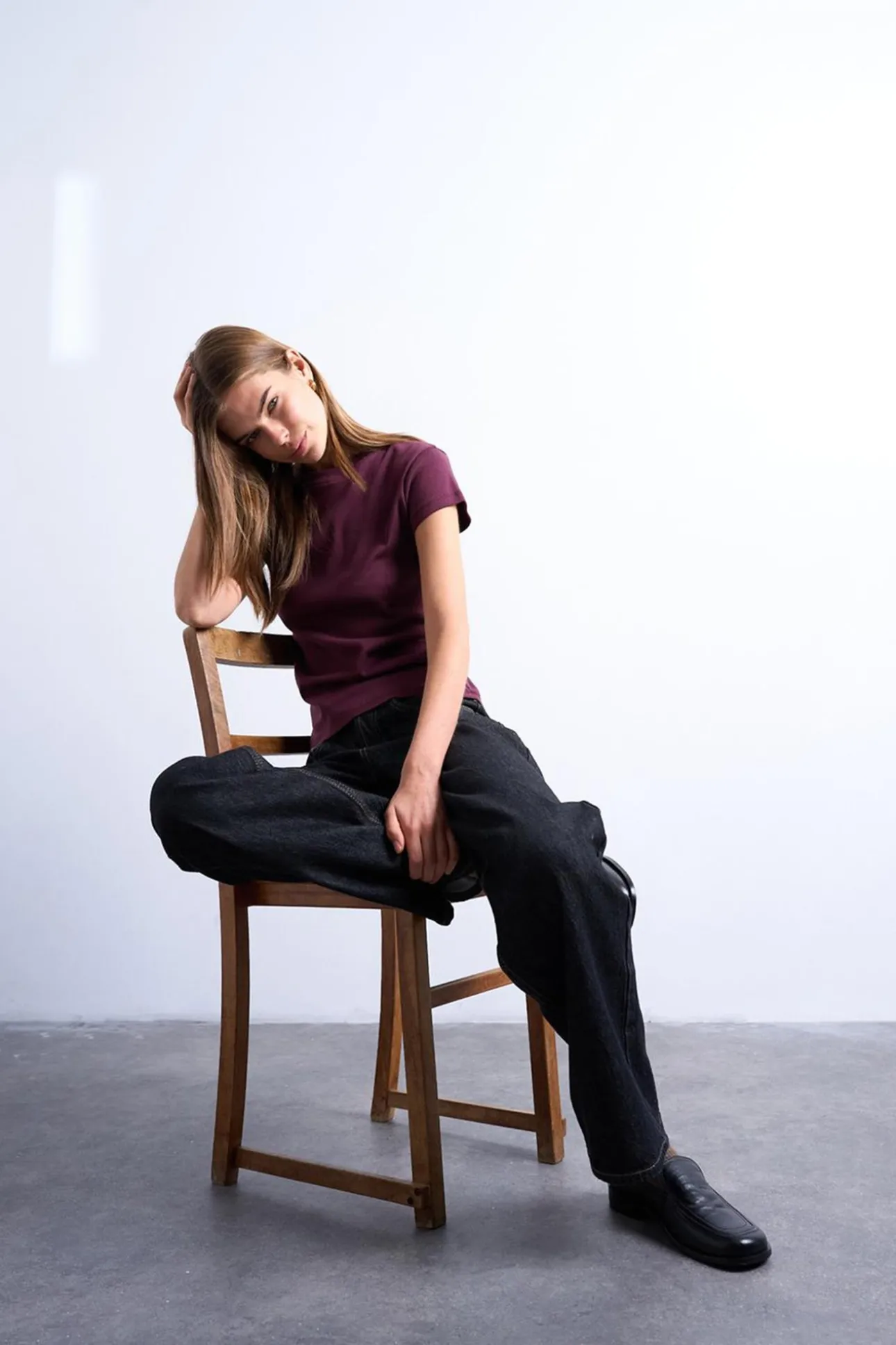 Top de manga corta b&aacute;sico