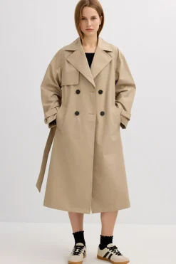 Trench Midi Cintur&oacute;n