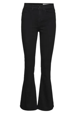 Vaquero negro acampanado