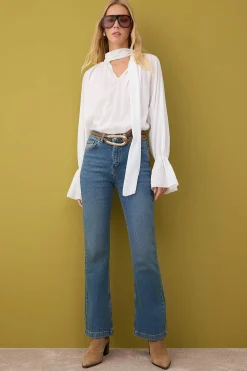 Vaqueros acampanados