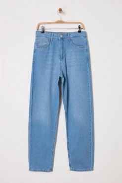 Vaqueros largos anchos