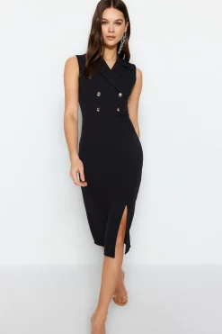 Vestido ajustado midi