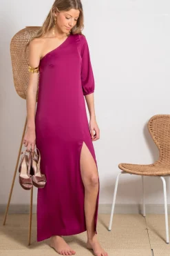 Vestido Austria Fresa