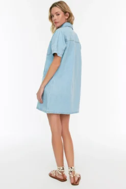 Vestido camisero mini