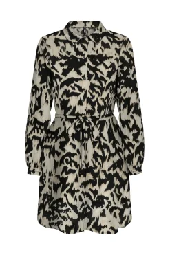 Vestido corto camisero