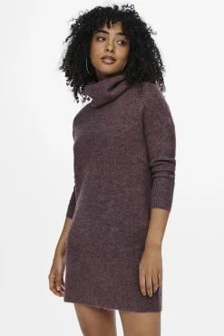 Vestido corto de punto
