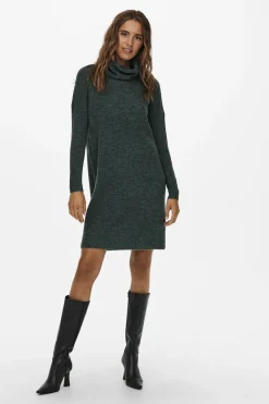 Vestido corto de punto