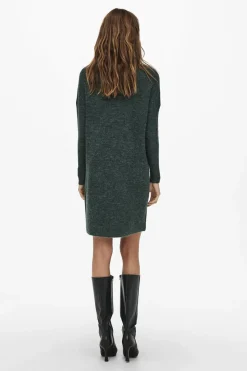 Vestido corto de punto