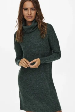 Vestido corto de punto