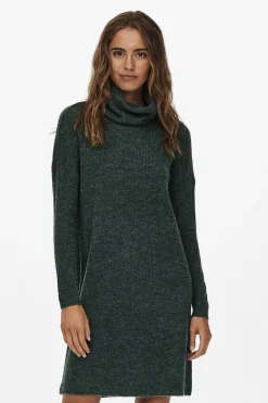 Vestido corto de punto