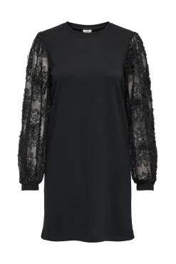 Vestido corto detalle floral