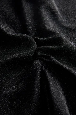 Vestido corto escote barco