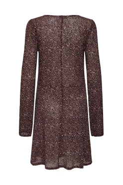 Vestido corto estampado