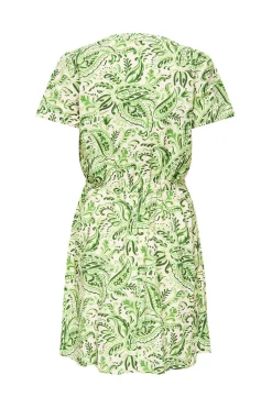 Vestido corto estampado