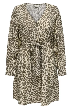 Vestido corto fluido