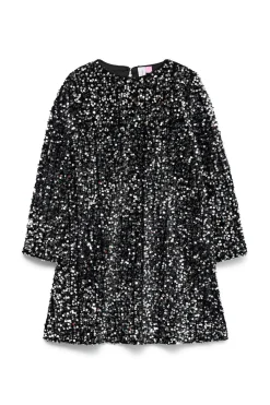 Vestido corto lentejuelas