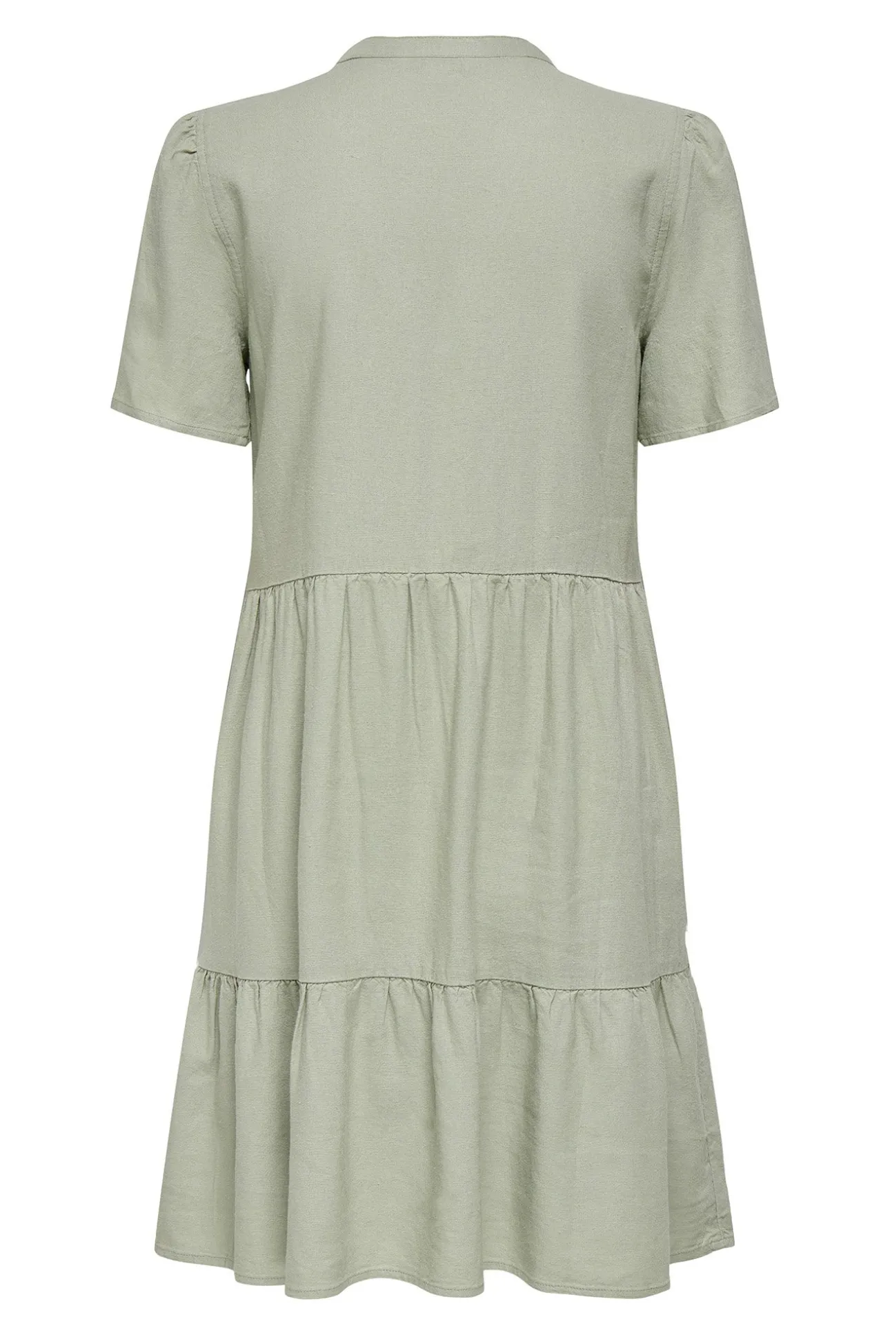 Vestido corto manga corta