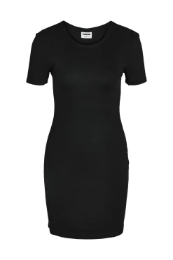 Vestido corto manga corta