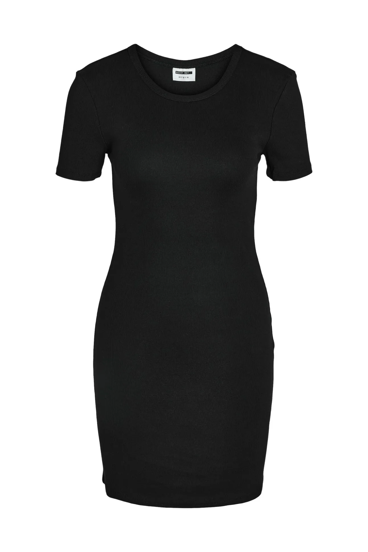 Vestido corto manga corta