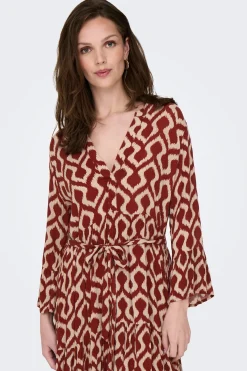 Vestido corto manga francesa