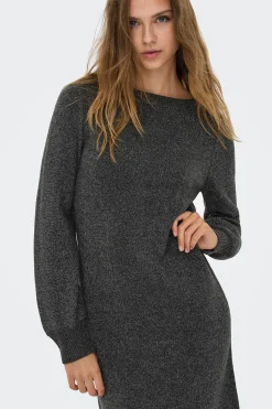 Vestido corto punto lurex