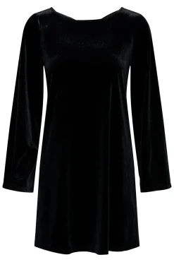 Vestido corto terciopelo