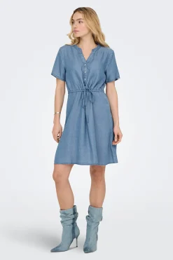 Vestido corto vaquero