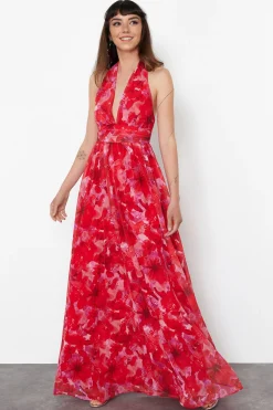 Vestido cuello halter