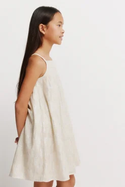 Vestido de lurex ni&ntilde;a