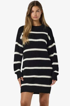 Vestido de punto rayas