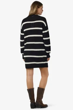 Vestido de punto rayas