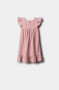 Vestido detalles crochet ni&ntilde;a