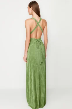 Vestido espalda abierta cruzada