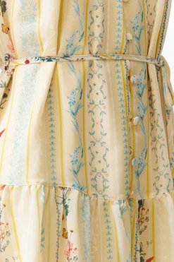 Vestido estampado lazo