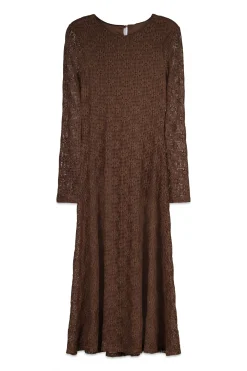 Vestido estructura manga larga