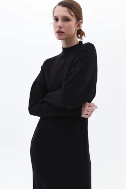 Vestido largo abertura