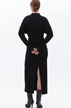 Vestido largo abertura